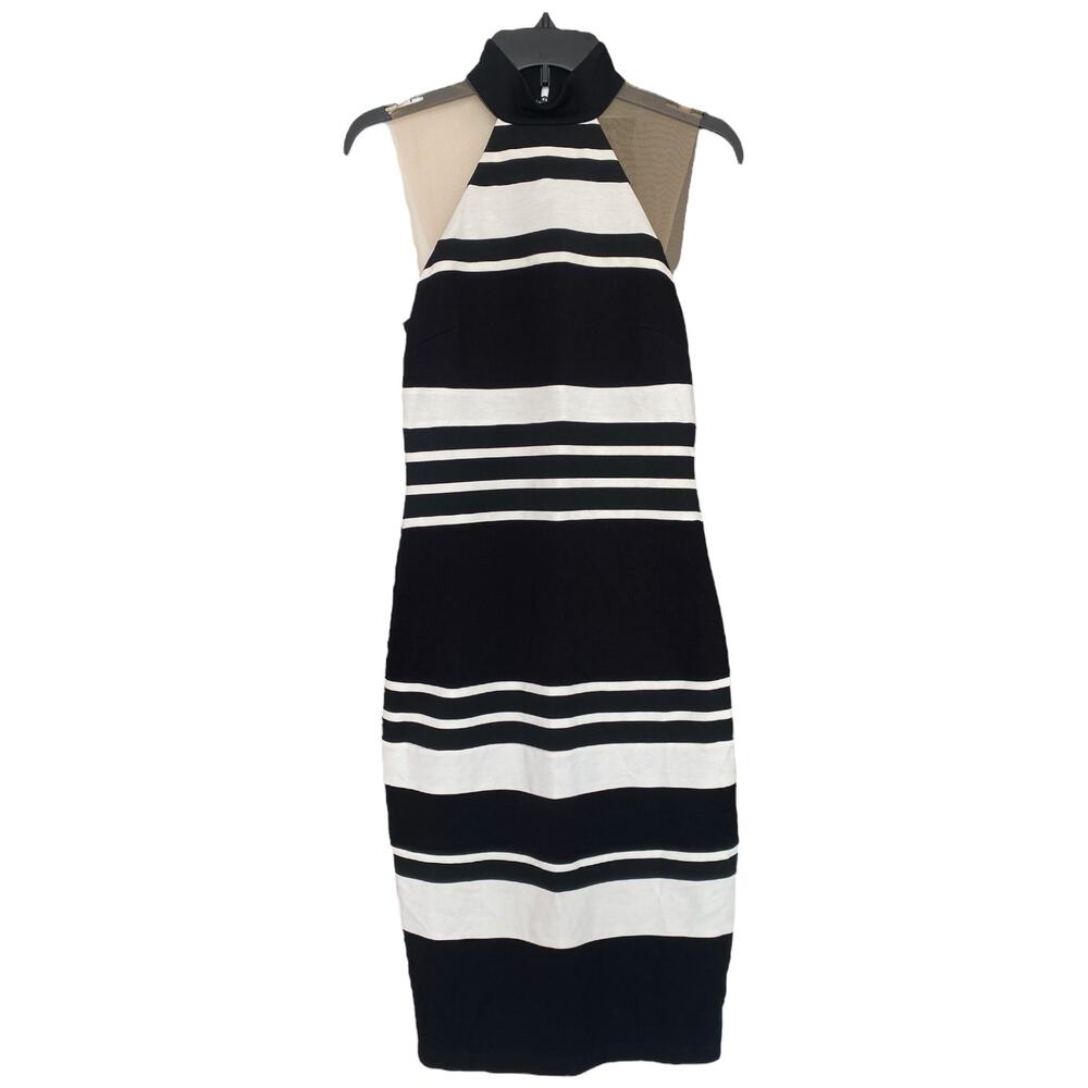 Bailey 44 Striped Bodycon Dress Small  *read description* - Picture 4 of 5